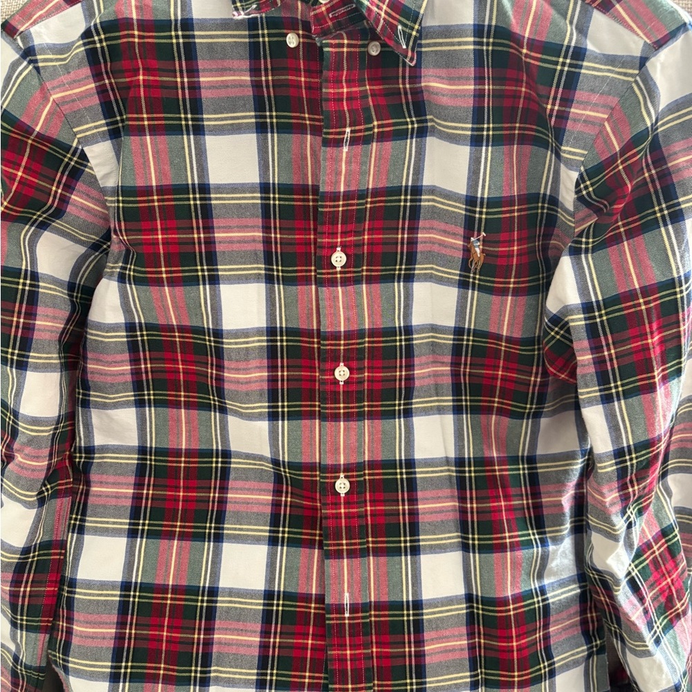 Ralph Lauren Multicolor Plaid Button-Down Shirt